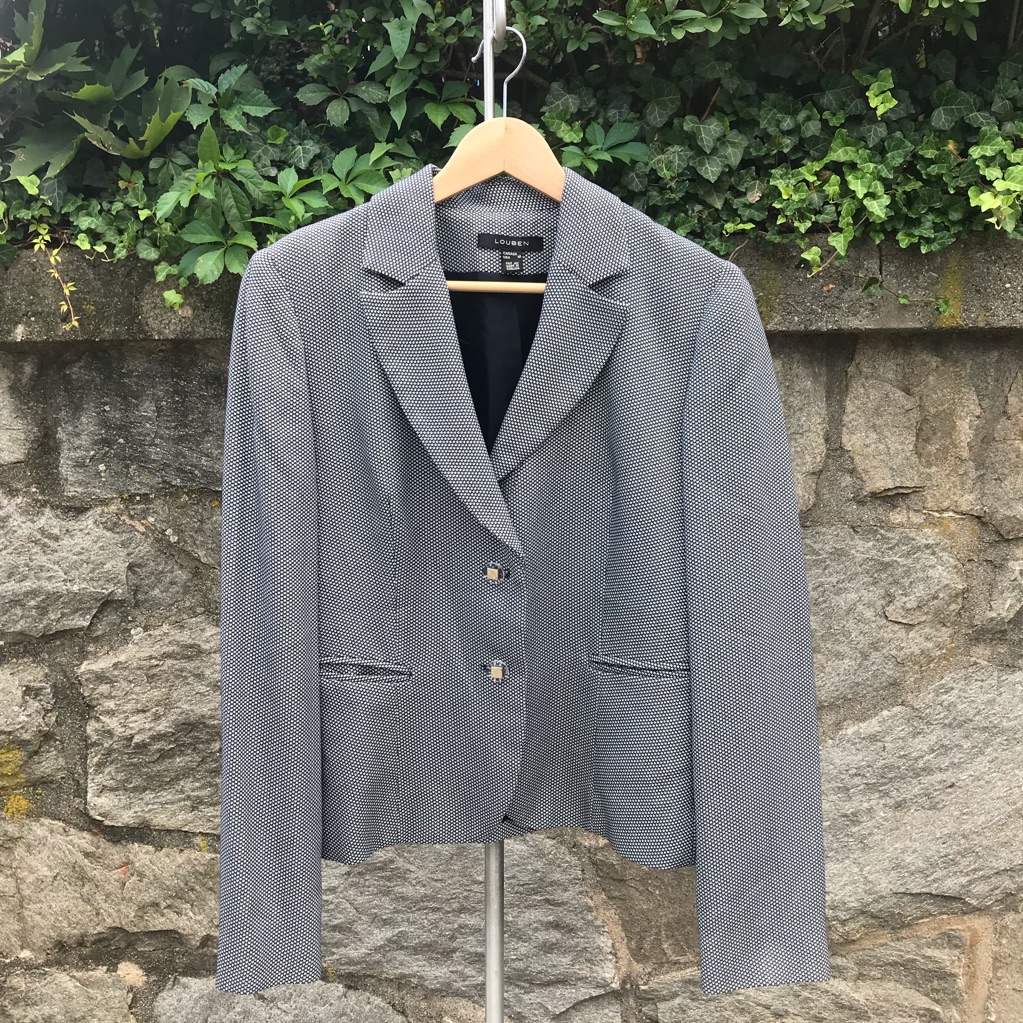 Louben Womens Blazer Jacket Career Work